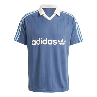 ADIDAS ORIGINALS adidas Pinstripe Jersey Asia Sizing 'Blue'