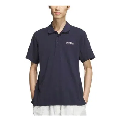 ADIDAS ORIGINALS adidas Pique Solid Polo Shirt Asia Sizing 'Navy'