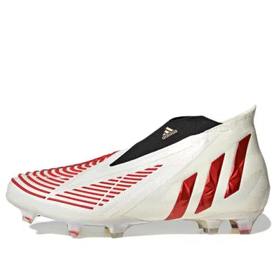 ADIDAS ORIGINALS adidas Predator Edge+ FG 'Off White Vivid Red'