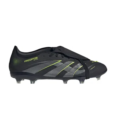 ADIDAS ORIGINALS ADIDAS PREDATOR PRO FOLDOVER TONGUE FG 'ELECTRIC STEALTH PACK' | BLACK | MEN'S SIZE 11