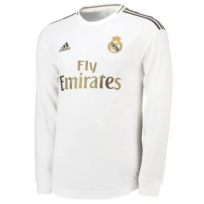 ADIDAS ORIGINALS ADIDAS REAL MADRID HOME AUTHENTIC SHIRT 2019-20 - LONG SLEEVE