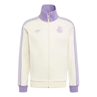 ADIDAS ORIGINALS adidas Real Madrid Track Top 'Wonder White Magic Lilac'
