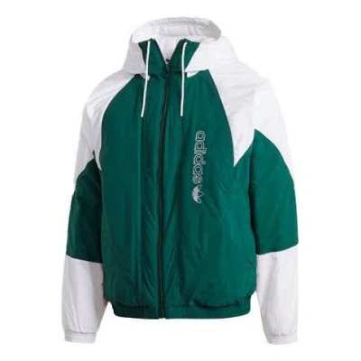 ADIDAS ORIGINALS adidas Retro Sports Splicing Jacket Green