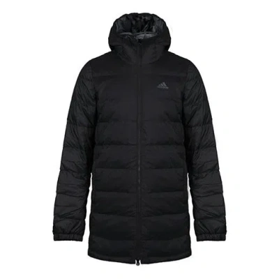 ADIDAS ORIGINALS adidas Rev Aop Parka Stay Warm Camouflage Reversible Sports hooded down Jacket Black