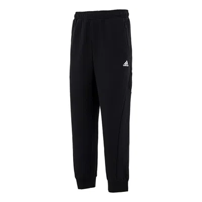 ADIDAS ORIGINALS adidas Running Training Breathable Bundle Feet Sports Pants Black