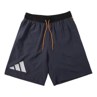 ADIDAS ORIGINALS adidas Running Training Gym Breathable Shorts Navy Blue
