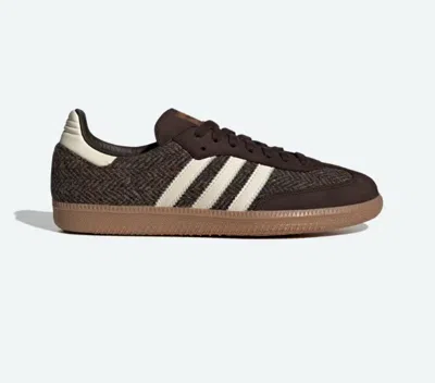 ADIDAS ORIGINALS ADIDAS SAMBA OG DARK BROWN CREAM WHITE ID1450