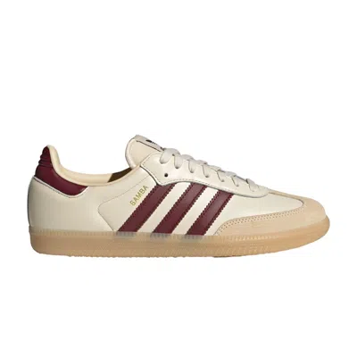 ADIDAS ORIGINALS ADIDAS SAMBA OG 'WONDER WHITE SHADOW RED GUM' | CREAM | MEN'S SIZE 7.5