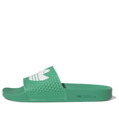 ADIDAS ORIGINALS ADIDAS SHMOOFOIL SLIDES 'SEMI COURT GREEN'