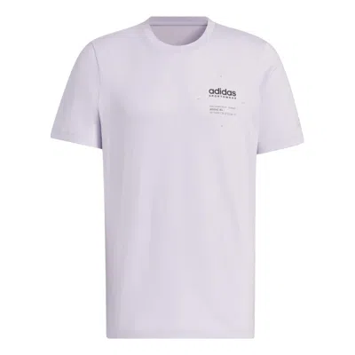 ADIDAS ORIGINALS adidas Small Linear Logo T-Shirt Asia Sizing 'Purple'