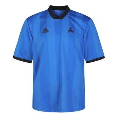 ADIDAS ORIGINALS adidas Soccer/Football Sports Round Neck Short Sleeve Jersey Blue