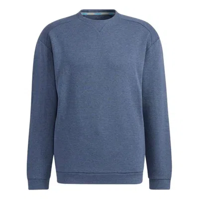 ADIDAS ORIGINALS adidas Solid Color Cozy Pullover Sports Long Sleeves Hoodie Men's Blue