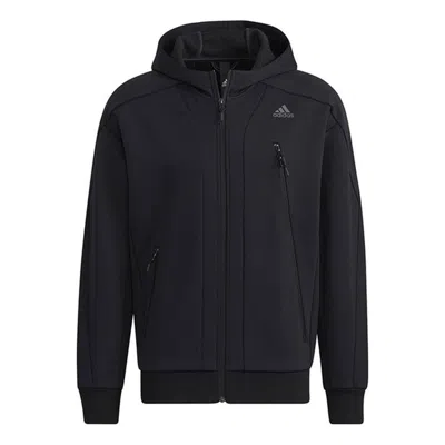 ADIDAS ORIGINALS adidas Sports hooded casual Jacket Black