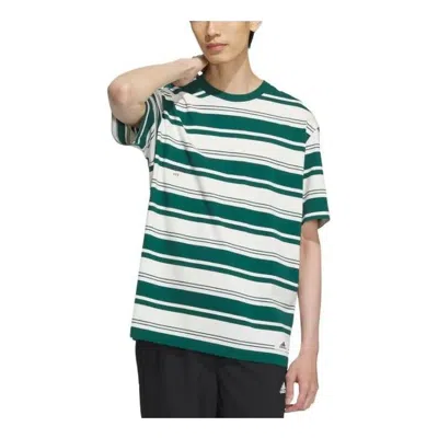 ADIDAS ORIGINALS adidas SPW Stripe T-Shirts 'Green White'
