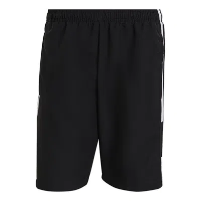 ADIDAS ORIGINALS adidas Sq21 Dt Sho Soccer/Football Sports Training Stripe Logo Woven Shorts Black
