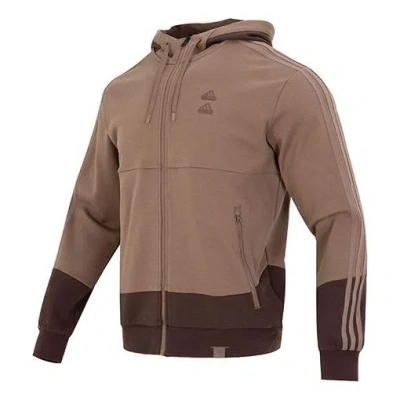 ADIDAS ORIGINALS adidas St Gz Must Haves Knit Jackets 'Brown'