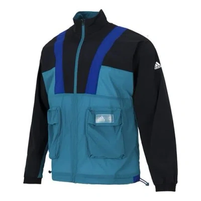 ADIDAS ORIGINALS adidas St Ltwind Wvjk Colorblock Athleisure Casual Sports Zipper Jacket Multicolor