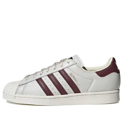 ADIDAS ORIGINALS adidas Superstar 'Off White Maroon'