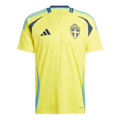 ADIDAS ORIGINALS adidas Sweden 24 Home Soccer Jersey Asia Sizing 'Yellow'