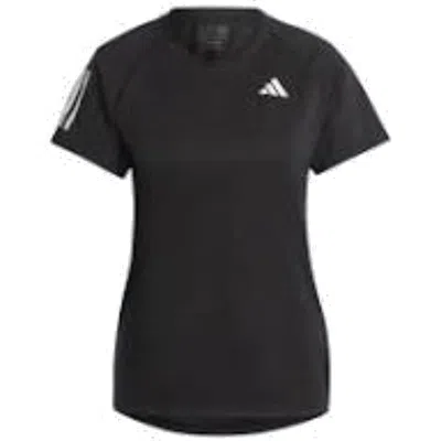 ADIDAS ORIGINALS adidas Tennis Club T-Shirt Asia Sizing 'Black White'