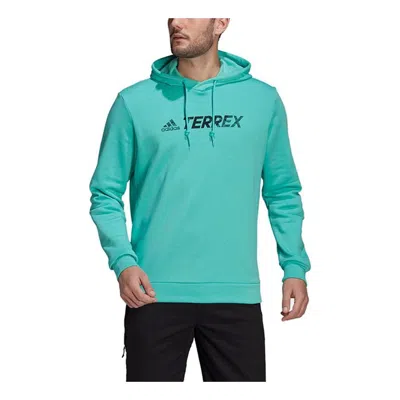 ADIDAS ORIGINALS adidas Terrex Casual Sports hooded Pullover Green