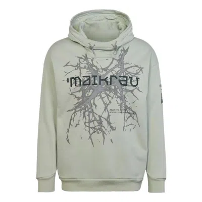 ADIDAS ORIGINALS adidas Terrex x and Wander Graphic Hoodie 'Linen Green'