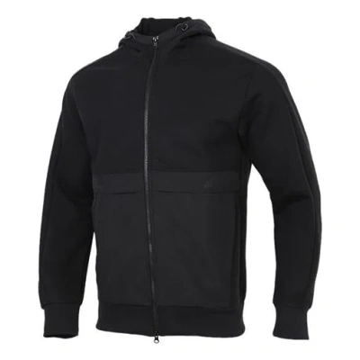 ADIDAS ORIGINALS adidas Th Jkt Kn Fabmx Splicing Big Pocket Hooded Jacket Black