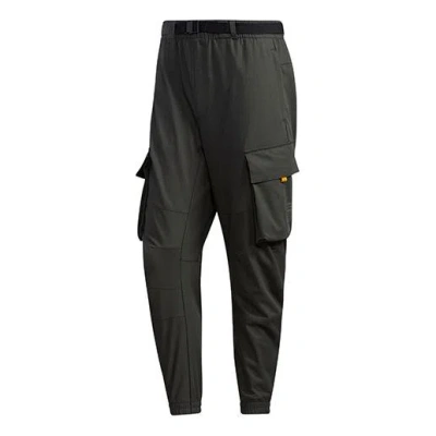 ADIDAS ORIGINALS adidas Th Pnt Cargo Pocket Woven Bundle Feet Casual Long Pants Brown