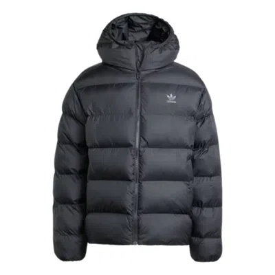 ADIDAS ORIGINALS adidas Tonal Hooded Puffer Jacket 'Black'