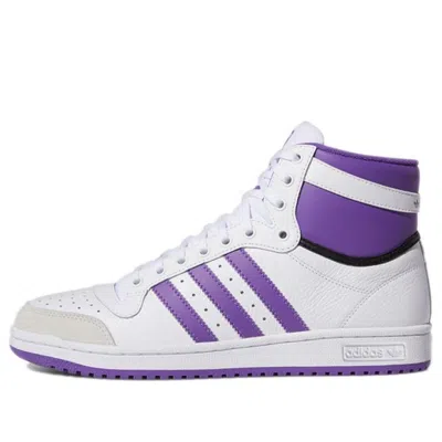 ADIDAS ORIGINALS adidas Top Ten High 'White Active Purple'