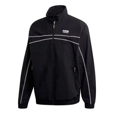 ADIDAS ORIGINALS adidas TRACKTOP Slogan Sports Coat Men Black