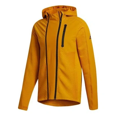 ADIDAS ORIGINALS adidas Training Casual Sports Jacket Gold Yellow