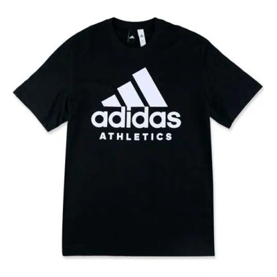 ADIDAS ORIGINALS adidas Training Round Neck Pullover Short Sleeve 'Black'