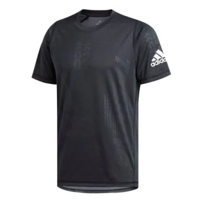 ADIDAS ORIGINALS adidas Training Sports Pullover Round Neck Short Sleeve Black