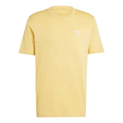 ADIDAS ORIGINALS adidas Trefoil Essentials T-shirt Asia Sizing 'Yellow'