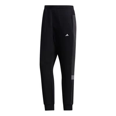 ADIDAS ORIGINALS adidas Ub Pnt Dk Colorblock logo Casual Bundle Feet Sports Pants Black