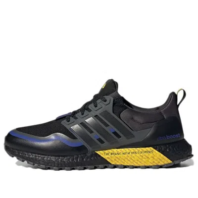 ADIDAS ORIGINALS adidas Ultra Boost 21 'Black Yellow Blue'