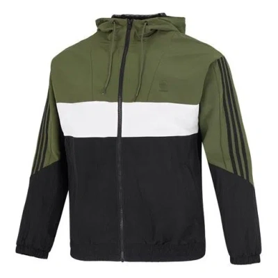 ADIDAS ORIGINALS adidas Utility Windbreaker Jacket 'Green Black'