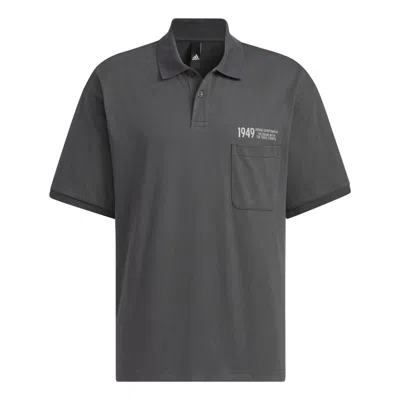 ADIDAS ORIGINALS adidas Verbiage Polo Shirt 'Black'