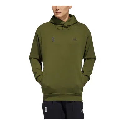 ADIDAS ORIGINALS adidas Wj Swt Hood Casual Sports hooded Pullover Green