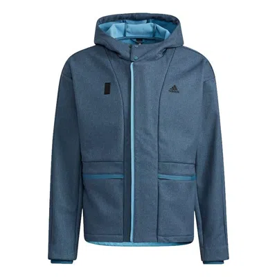 ADIDAS ORIGINALS adidas Wj Wv Bond Jkt Small Logo Hooded Jacket Sky Blue