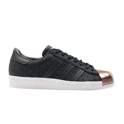 ADIDAS ORIGINALS ADIDAS WMNS SUPERSTAR 80S 'METAL TOE - BLACK GOLD METALLIC' | WOMEN'S SIZE 5.5