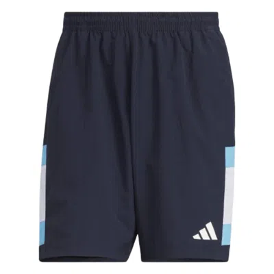 ADIDAS ORIGINALS adidas Wording Pack Loose Fit Mesh-Lined Woven Shorts 'Navy'