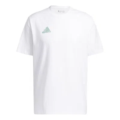 ADIDAS ORIGINALS adidas Worldwide Hoops City Basketball Graphic Tee 'White'