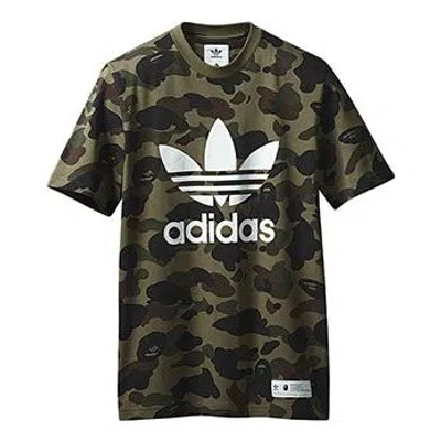 ADIDAS ORIGINALS adidas x A Bathing Ape adicolor T-Shirt 'Green'