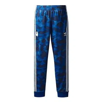 ADIDAS ORIGINALS adidas x A Bathing Ape adicolor Track Pants 'Blue'