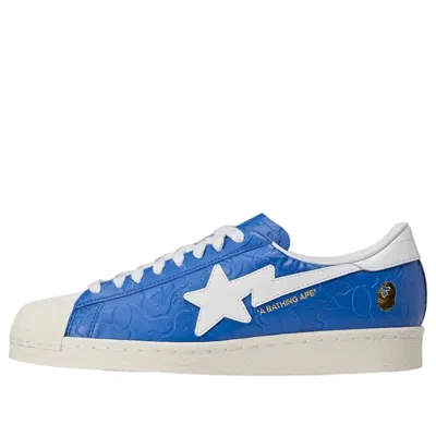ADIDAS ORIGINALS adidas x A Bathing Ape Superstar Vintage 'Blue White'