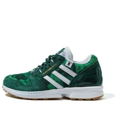 ADIDAS ORIGINALS adidas x A Bathing Ape x Undefeated ZX 8000 'A-ZX Series - Green Camo'