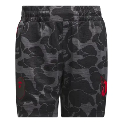 ADIDAS ORIGINALS adidas x BAPE Dame 9 Basketball Shorts 'Grey'