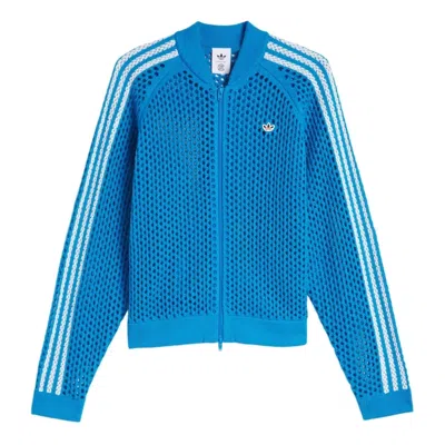 ADIDAS ORIGINALS adidas x CLOT FW24 Crochet Track Jacket Asia Sizing 'Bright Blue'